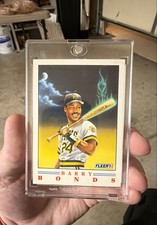 1991 Fleer - Factory Set Pro-Vision Barry Bonds #1