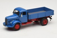 Mercedes L 3500 Tipper Truck Blue Red Minichamps 1:43 | 439350004