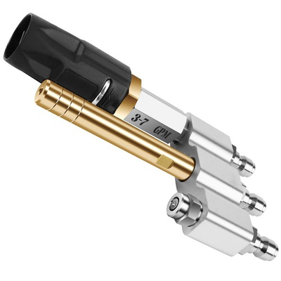 #ad 3 in 1 M5 Twist Nozzle for Pressure Washer Long Range Soap Nozzle Adjustabl... $62.12