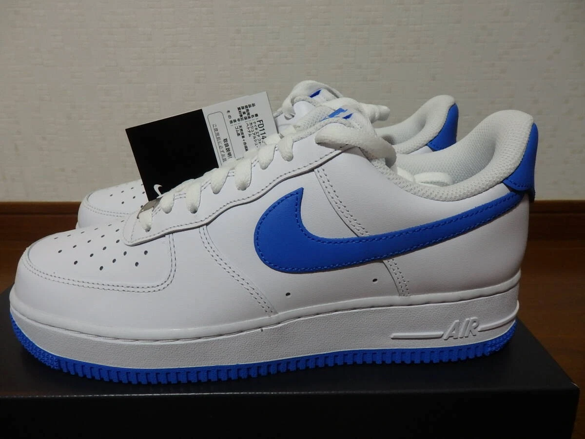 Nike Air Force 1 FlyEase White Hyper Royal for Sale | Authenticity