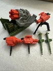 GI Joe 1992 Headquarters RAPID FIRE CANNON Missiles Launchers