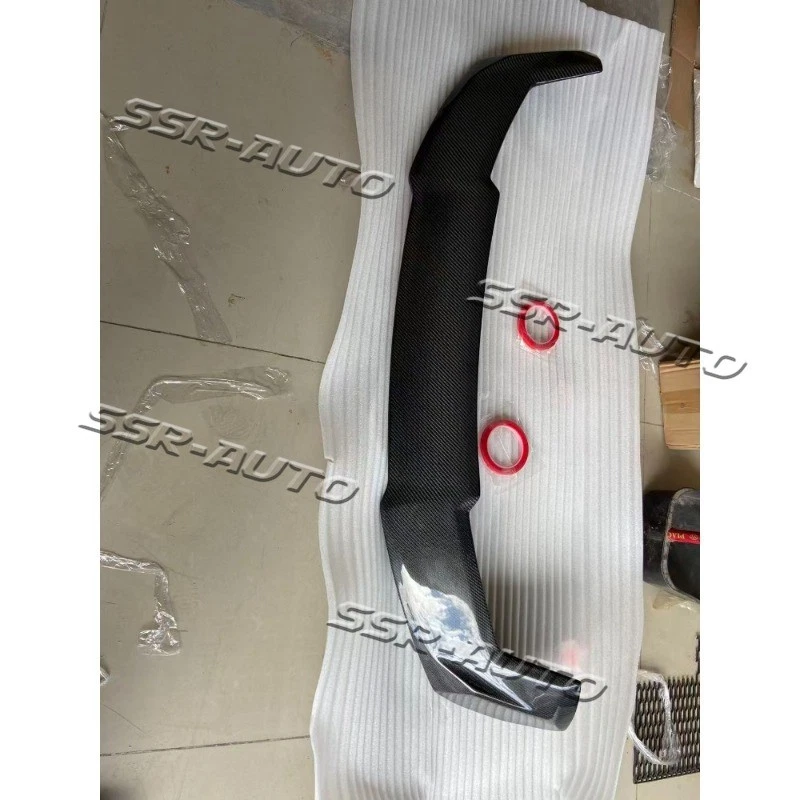 Alerón de techo trasero de carbono real para Infiniti FX35 FX37 QX70 2010-2017 Foto 2 de 4