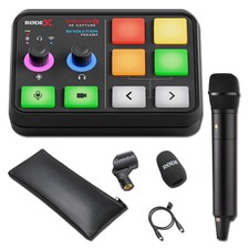 Rode Streamer X Audio Interface and Video Capture Card with Rode Interview Pro