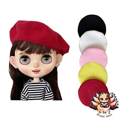 NEU rakulifey Blythe Hut Baskenmütze für Blythe Puppen süßes Accessoire 5 Far...