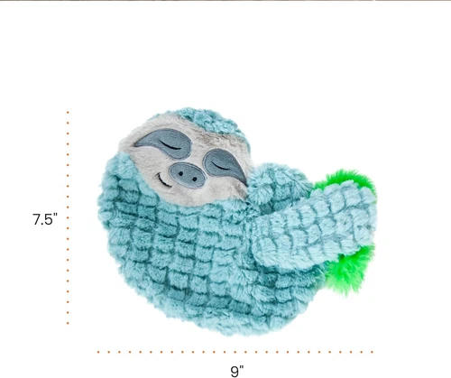 Catstages Purr Pillow Snoozin' Sloth Soothing Plush Cat Toy - Picture 8 of 8