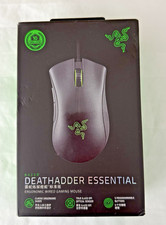Razer DeathAdder Essential Wired Optical Gaming Mouse - Classic Black...NIB