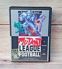 Mutant League Football (Sega Genesis, 1993) Game Cartridge & Case
