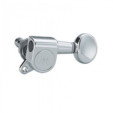 NEW Wilkinson 6 In Line EZ-LOK Locking TUNERS 15:1 Mini Chrome WJ05CR EZ POST