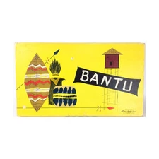 Parker Bros Boardgame Bantu Box VG+