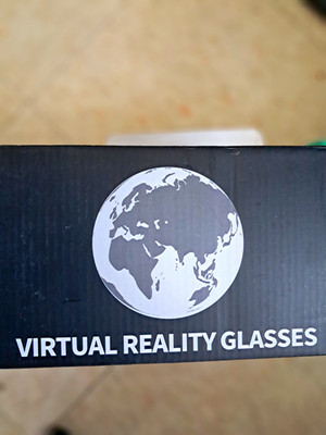 Smartphone VR Headset Virtual Reality Glasses Model - Black Virtual Reality