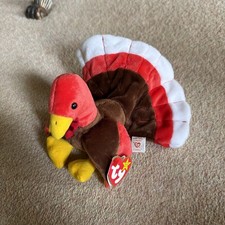 Ty Beanie Baby Gobbles the Turkey