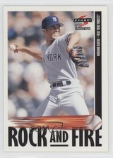 1997 Score Rock and Fire Mariano Rivera #527 HOF xz4