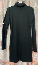 NWT SO Ribbed Turtleneck Bodycon Dress Women Sz Large Fall Winter Casual Formal