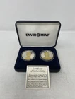 Mark McGwire Sammy Sosa One Troy Oz .999 Final Silver w/24kt Gold Overlay Set