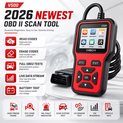 Universal OBD2 Scanner Code Reader Car Diagnostic Scan Tool Check Engine Fault