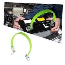 Battery Strap,Heavy-Duty 14 Inch Car Battery Carrier with Meshing Teeth Design