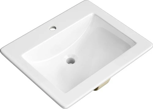 PROFLO PF21181 Hoffman 21-1/4" Rectangular Vitreous China Drop In - White - Picture 6 of 6