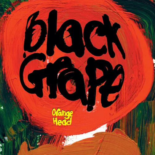 BLACK GRAPE Orange Head Vinyl Record Album LP Dgaff 2024 Indie Rock & Pop Music