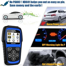 NEXAS ND601 ALL System OBD2 Scanner Diagnostic Tool TPS Adjustment Fit for BMW