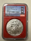 2021(S) Silver Eagle T-1 Emergency Production - ER MS 70 NGC