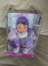 Disney Store Princess Baby Jasmine Doll Aladdin Purple Soft And Cuddly