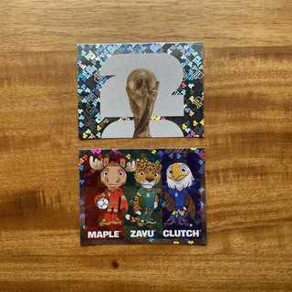 Panini FIFA World Cup 2026 Foil Hologram Stickers Lot of 2 FWC 1 FWC 3