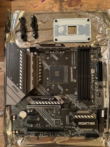 MSI MAG B550M MORTAR Motherboard mATX / Micro ATX - Supports AMD Ryzen, AM4