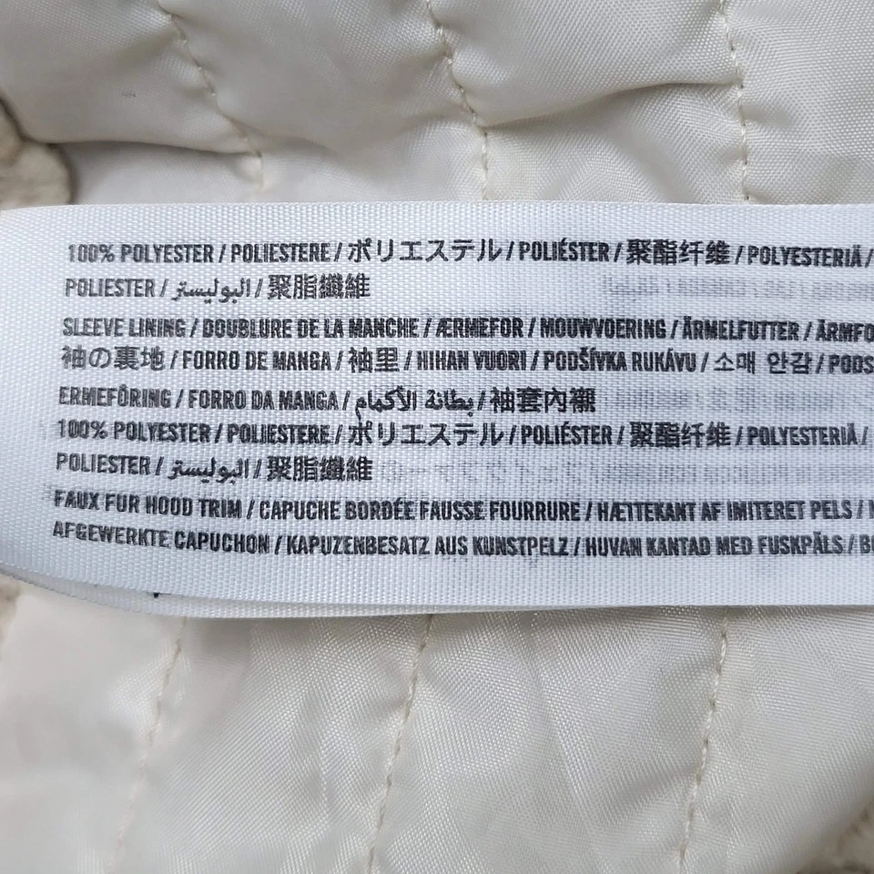 Chaqueta Abercrombie & Fitch Mujer M Oliva Gorpcore Sherpa Forrada Trench Foto 4 de 4