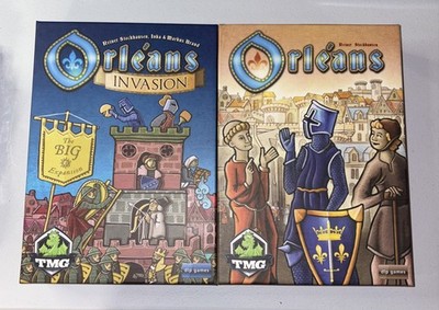 Orleans Board Game (2nd Edition) DLP Games Tasty Minstrel TMG New W/ Expansion