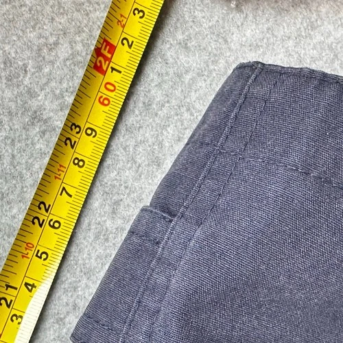London Fog Men's Slate Blue Gray Hooded Coat Quilted Lining M EUC image 14
