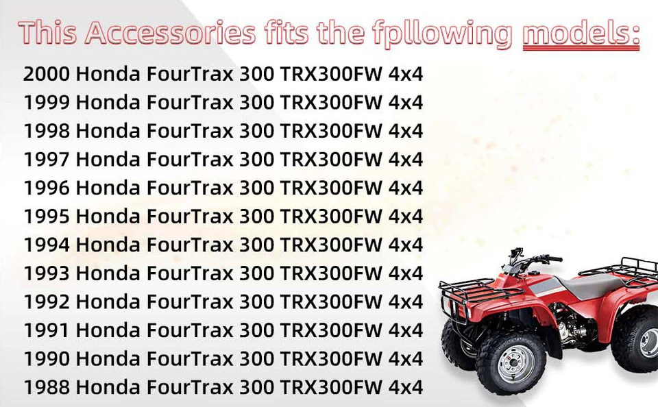 Kit de cojinetes y juntas de rueda delantera para Honda Rancher 350 400 420 4x4 TRX350/400/420 Foto 3 de 4