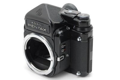 フィルムカメラ PENTAX 6x7 TTL TAKUMAR 6x7 135mm f/4 Near Mint w/ Grip】 Pentax 6x7 67 TTL Film Camera SMC T 135mm f4