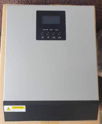 PowMr 2400W 24Vdc Solar Wechselrichter Inverter + 220Vac MPPT 100A Ladegerät