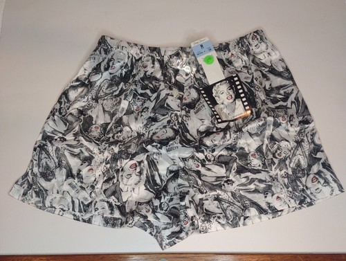 Warners Marilyn Monroe Print Sleep Shorts Size M 100% Polyester NWT Vintage 1996 - 第 1/7 張圖片