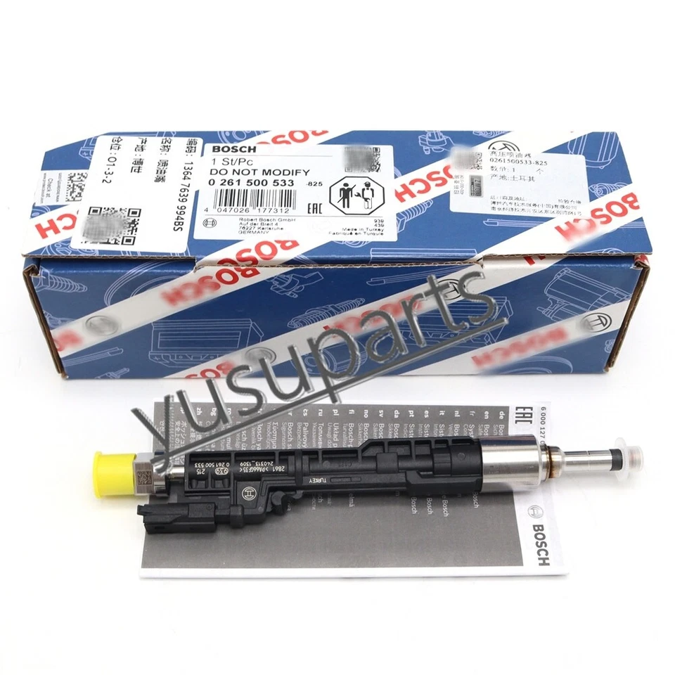 6x Inyectores de combustible originales Bosch 0261500533 para BMW 535i 740Li 3,0 L 13647639994 Foto 2 de 4