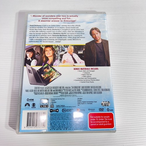 Californication Season 2 DVD 3-Disc set - Picture 4 of 4
