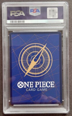 RORONOA ZORO ONE PIECE CARD MANGA ALTERNATE ART TCG OP06-118 PSA