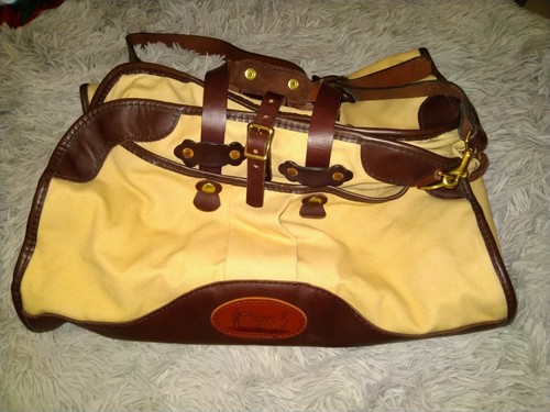 Heimie Made Leather Travel Bag Handmade Luggage Duffel Weekend Overnight