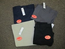 Boys Pants Trousers Khaki Black Navy Blue uniform 4 10 slim 14 husky 16 NEW