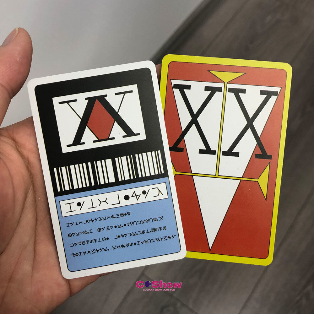 Anime Hunter X Hunter Costume Props License Card GING