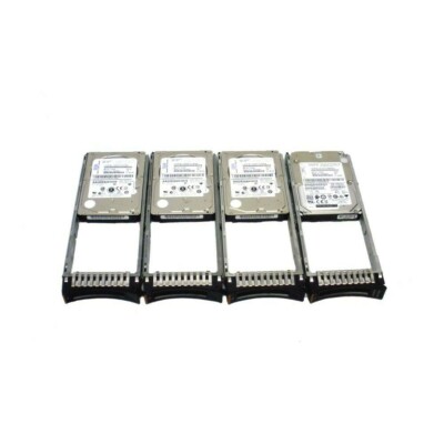 IBM 1948 Hard Drive 283GB 15K SAS SFF-2 IBM i - Lot of 4