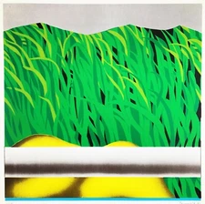 Peter Berndt Screen Print 42x42cm Pop Art Hand Signed Vintage 1971 Work Number D23