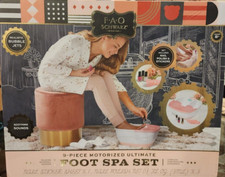 FAO Schwarz 9-Piece Motorized Ultimate Foot Spa Set