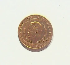 Barry Goldwater - Large Coin Medal Token 1962 'Souvenir Hard Times Token Coin