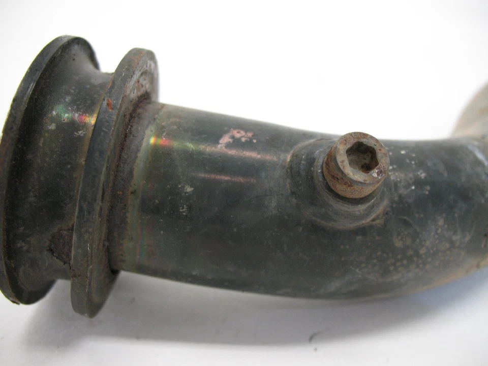 1982 YAMAHA VIRAGO XV920 XV 920 EXHAUST PIPE CROSSOVER - Image 3 of 4