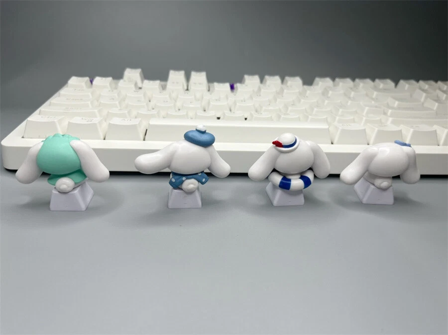 Cinnamoroll Cartoon DIY Cross Shaft Mechanical Keyboard ESC Resin Keycap