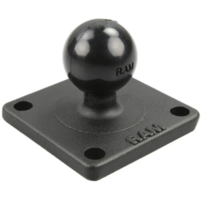 Base quadrata 5x5cm RAM MOUNT RAM-B-202U-22 sfera B per barche e superfici piane