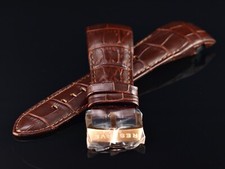 Invicta Men's Reserve Venom Brown Leather Replacement Strap w/ Rose Buckle 26mm