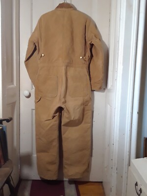 Carhartt vintage カバーオール Vintage Carhartt Coveralls Red Quilted insulated lining RN 14806