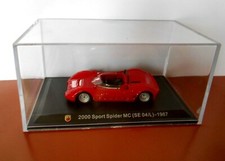 DIE CAST 2000 SPORT SPIDER MC SE 04/L - 1967 HARD CASE BOX 2 1/43 SCALE